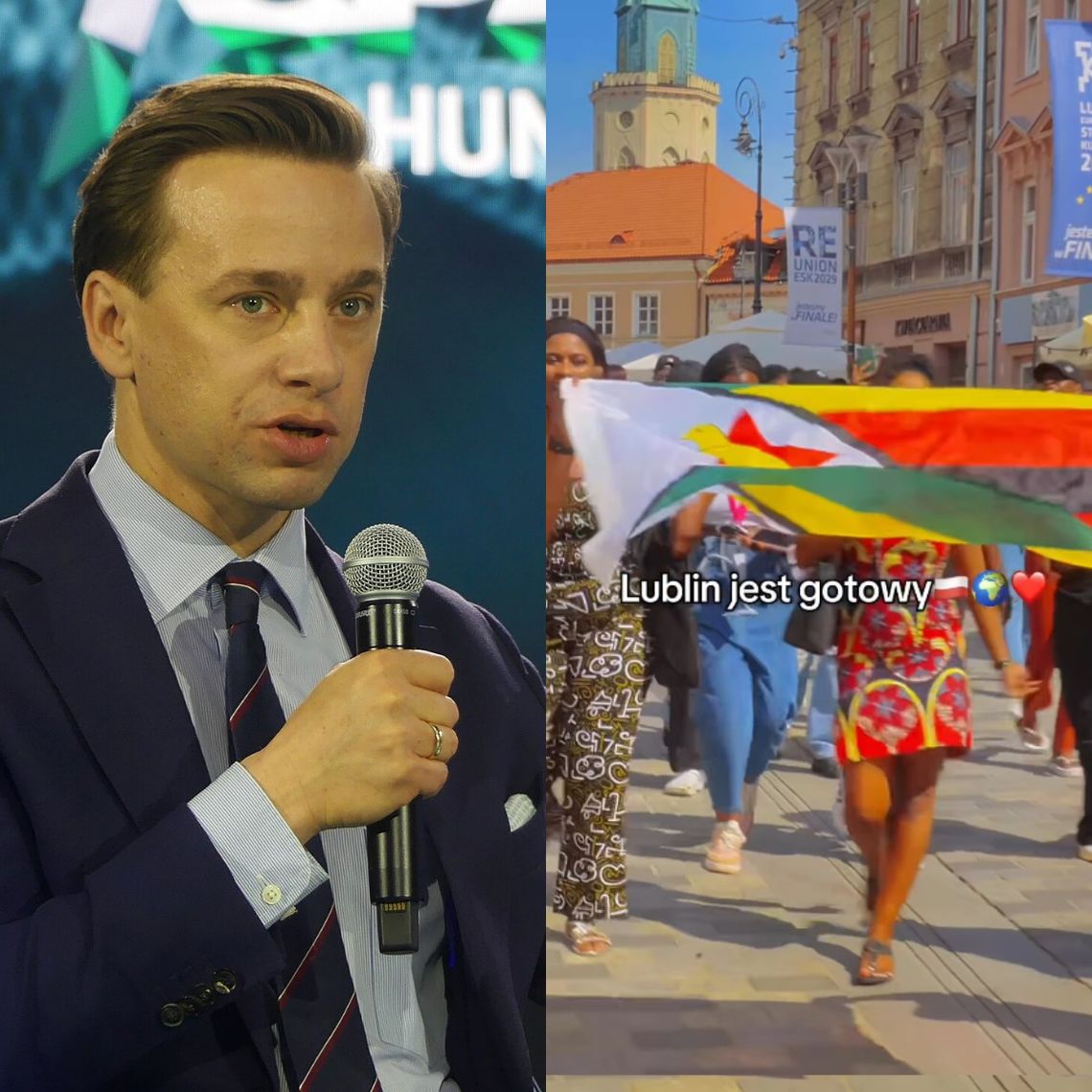 Africa Day Festival w Lublinie. Bosak: Co jest z wami nie tak?