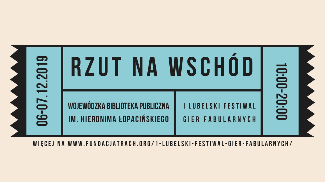 Festiwal Gier Fabularnych. Pierwsza taka impreza w Lublinie Festiwal Gier Fabularnych. Pierwsza taka impreza w Lublinie