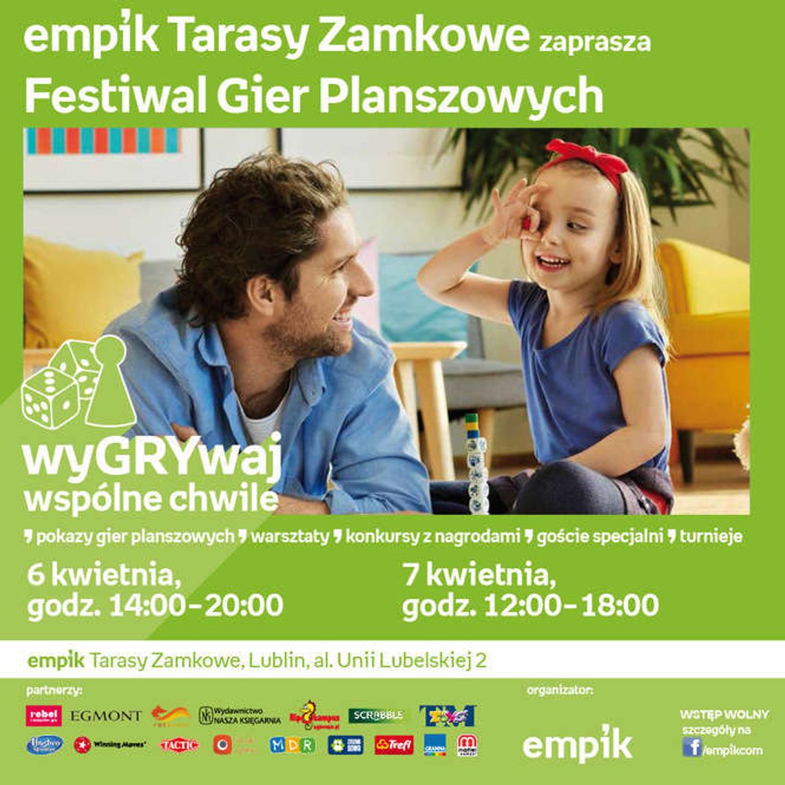 Festiwal Gier Planszowych w Tarasach Zamkowych