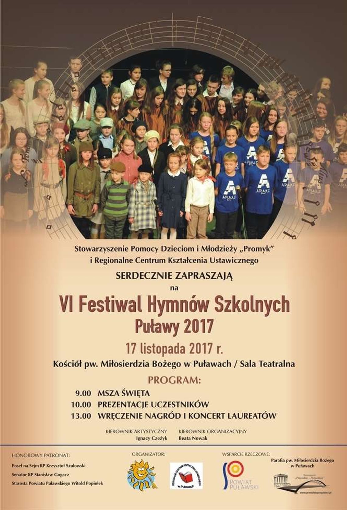 Festiwal Hymnów Szkolnych w Puławach Festiwal Hymnów Szkolnych w Puławach