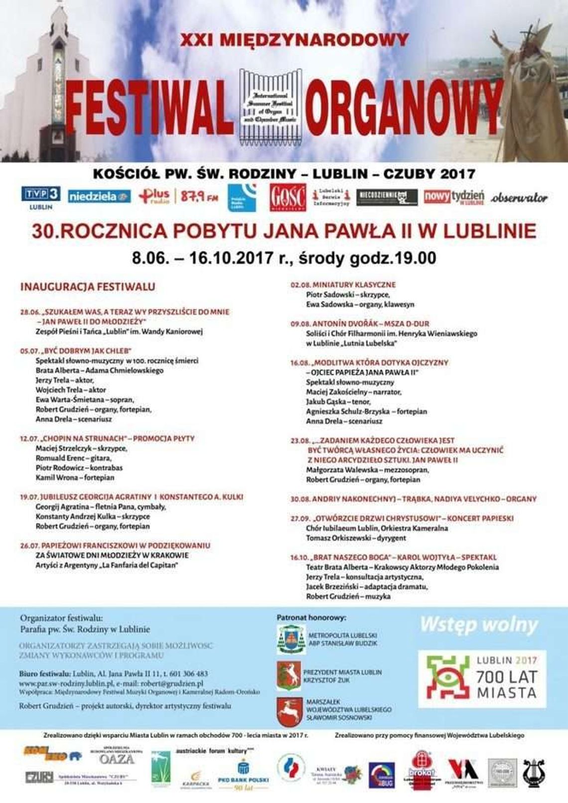 Festiwal Organowy: "Chopin na strunach"