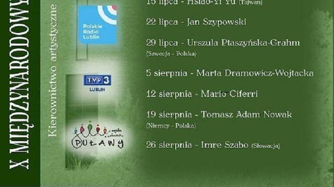 Festiwal Organowy w Puławach: koncert Tomasza Adama Nowaka