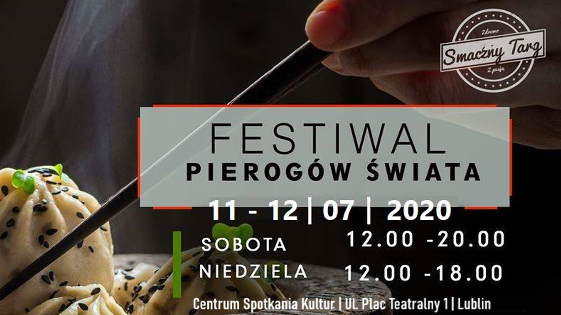 Festiwal Pierogów Świata przed Centrum Spotkania Kultur