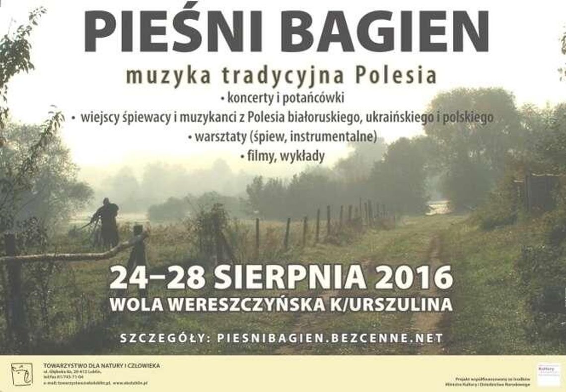 Festiwal Pieśni Bagien 2016