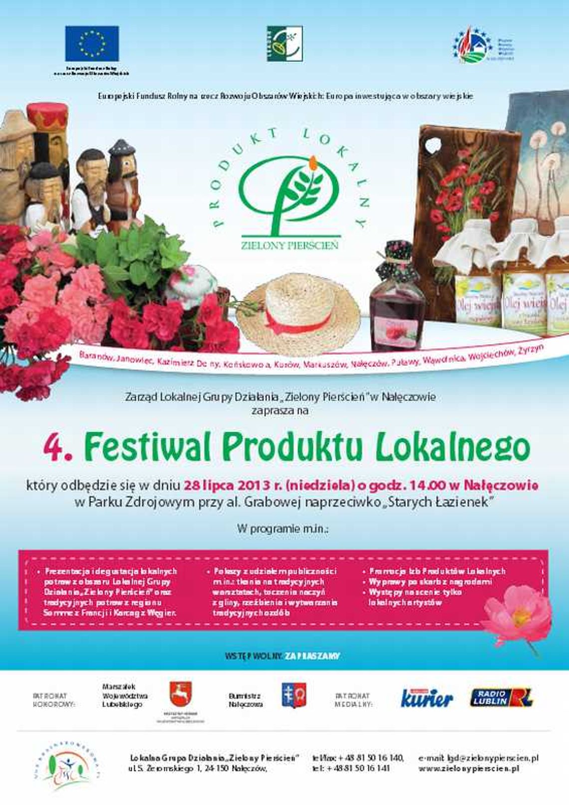 Festiwal Produktu Lokalnego w Nałęczowie. Pokażą to, co najlepsze