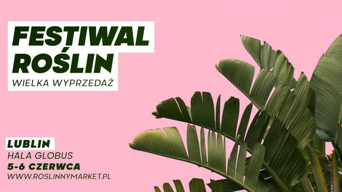 Festiwal Roślin w Hali Globus w Lublinie Festiwal Roślin w Hali Globus w Lublinie