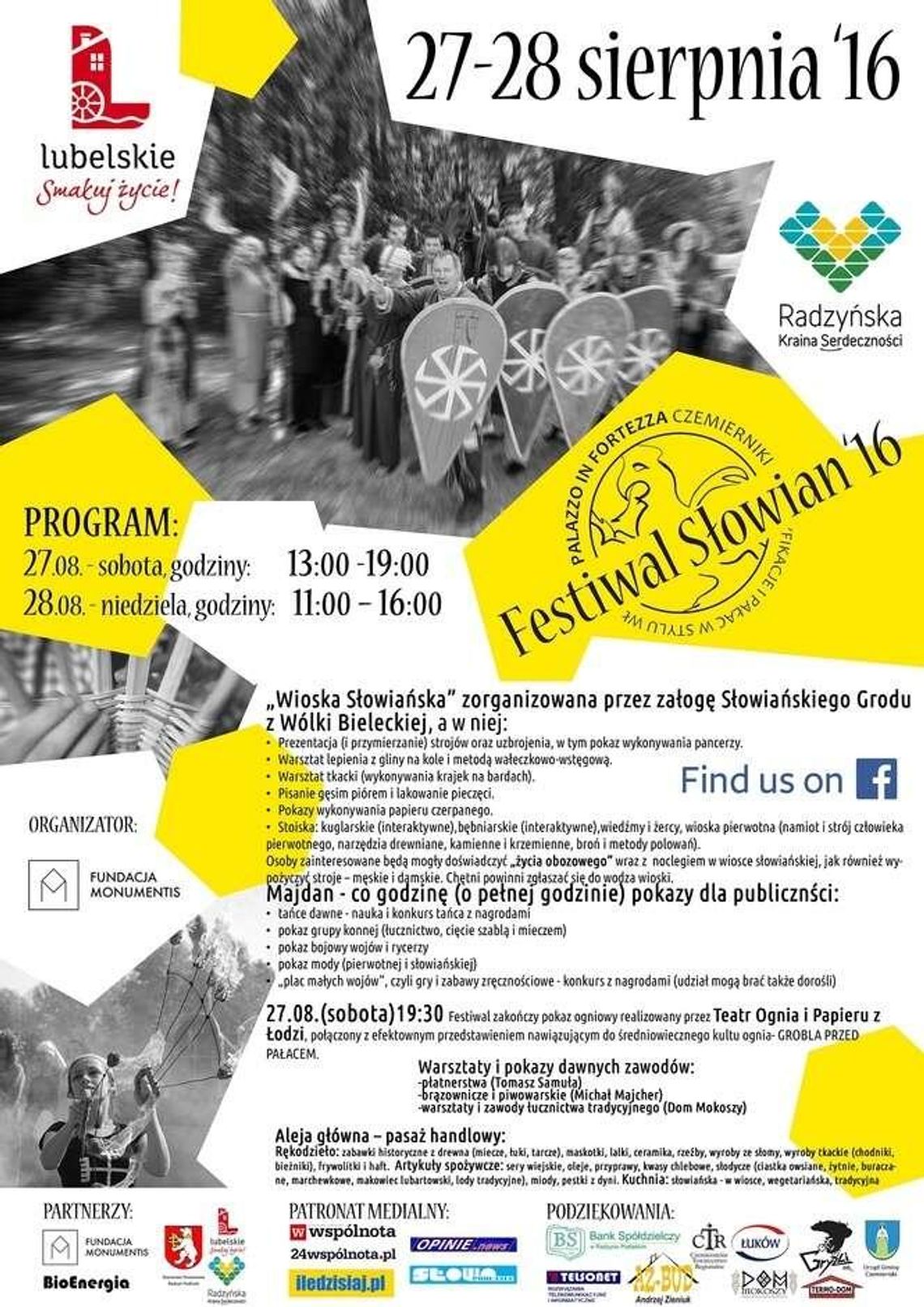 Festiwal Słowian w Czemiernikach: Słowiańska wioska w pałacu Festiwal Słowian w Czemiernikach: Słowiańska wioska w pałacu