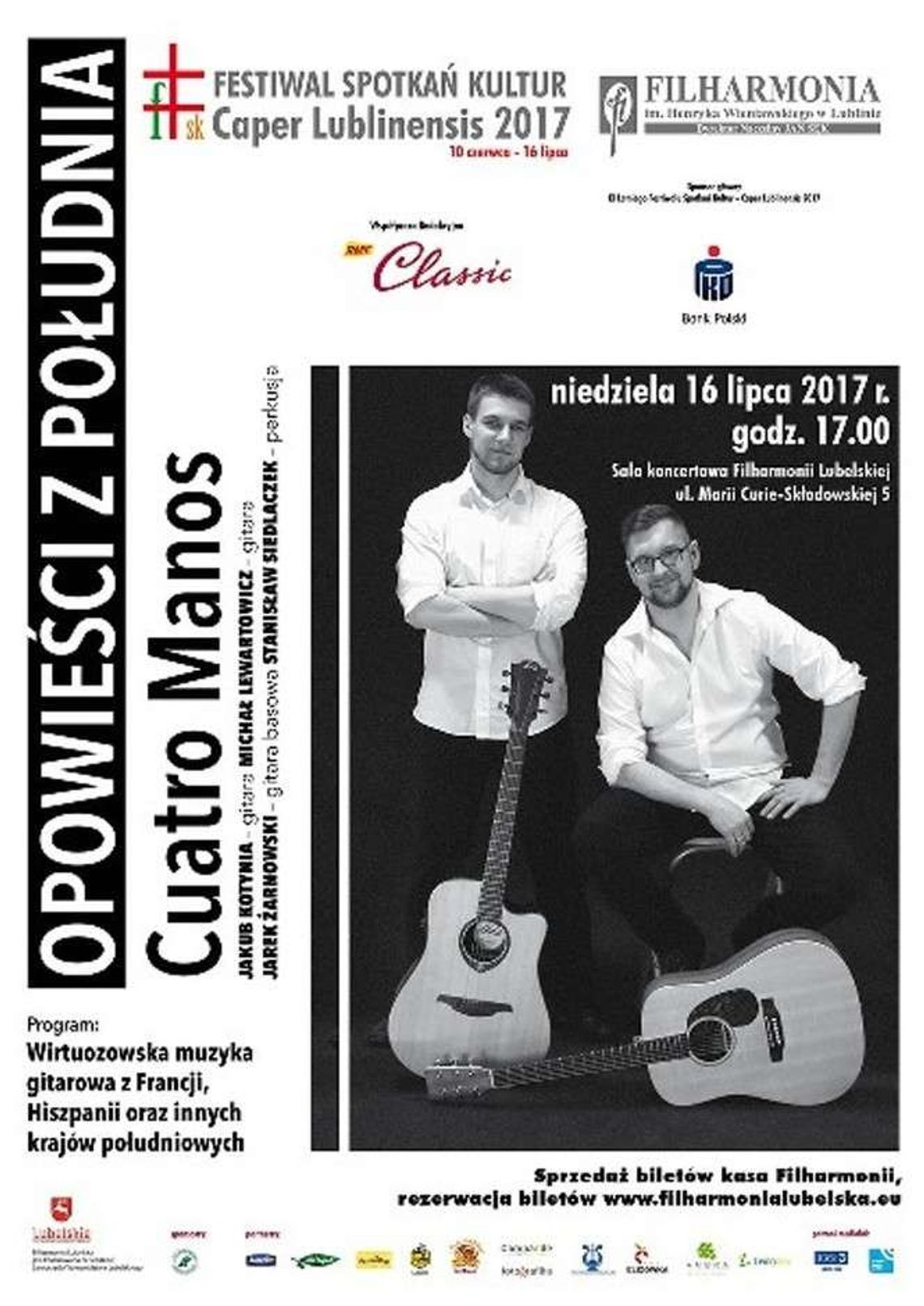 Festiwal Spotkań Kultur: Cuatro Manos - "Opowieści z południa"