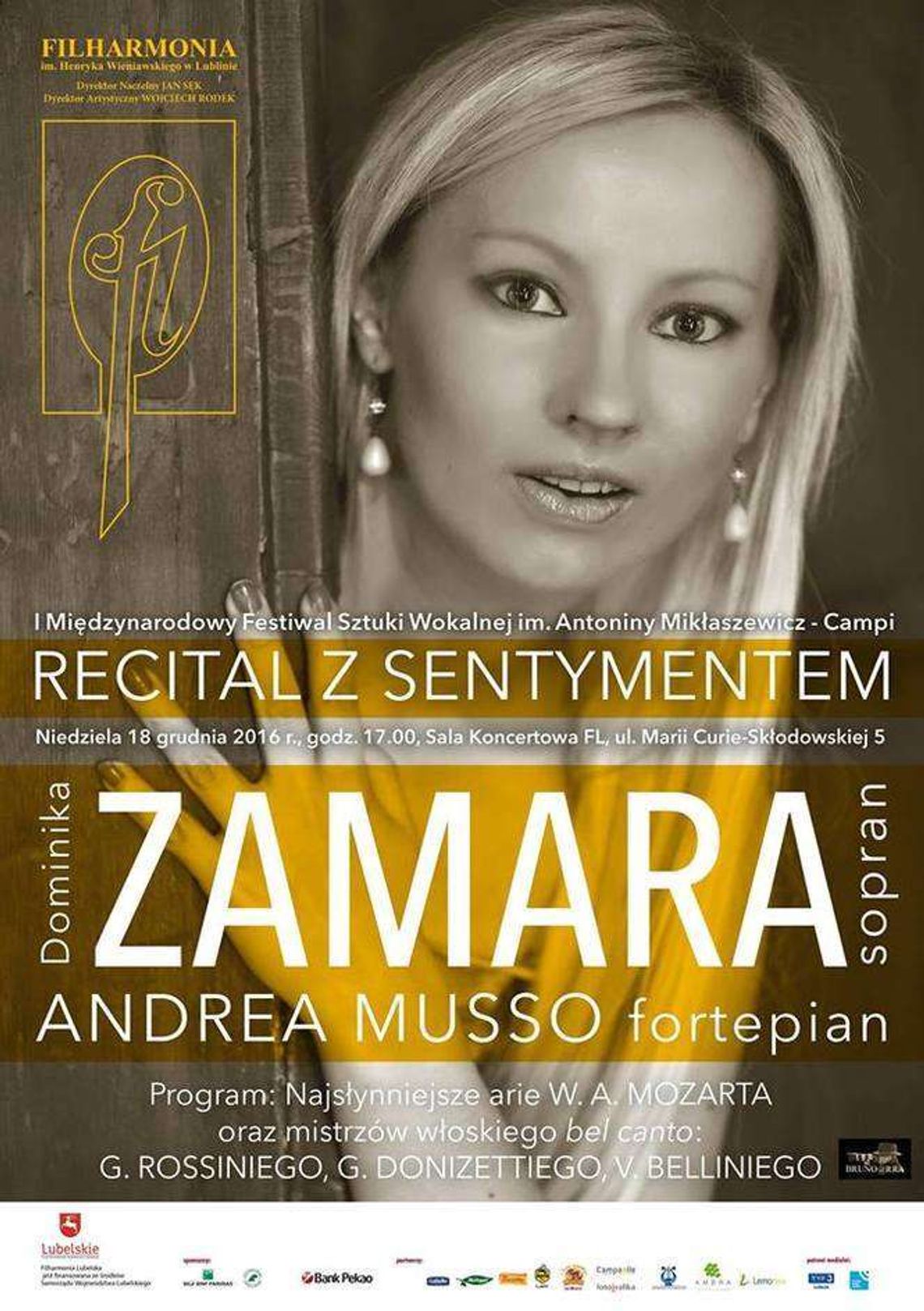 Festiwal Sztuki Wokalnej im. Antoniny Mikłaszewicz-Campi w Filharmonii Lubelskiej