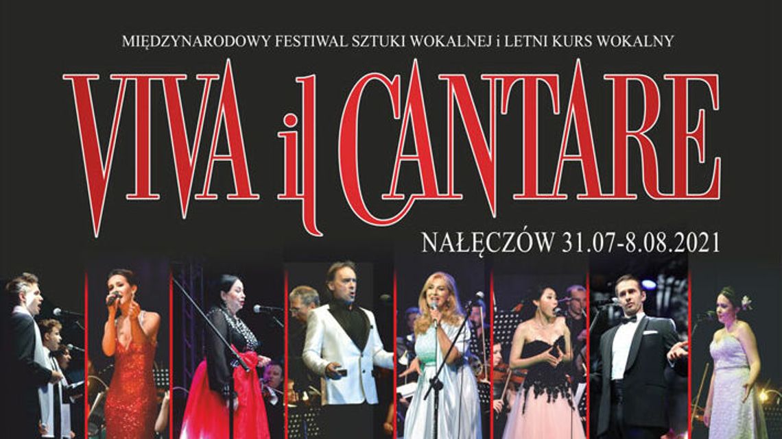 Festiwal Sztuki Wokalnej "Viva il Cantare" w Nałęczowie