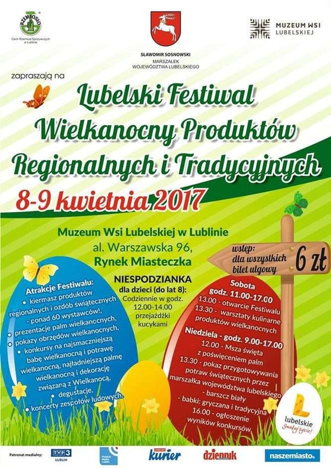 Festiwal Wielkanocny Produktów Regionalnych i Tradycyjnych w skansenie