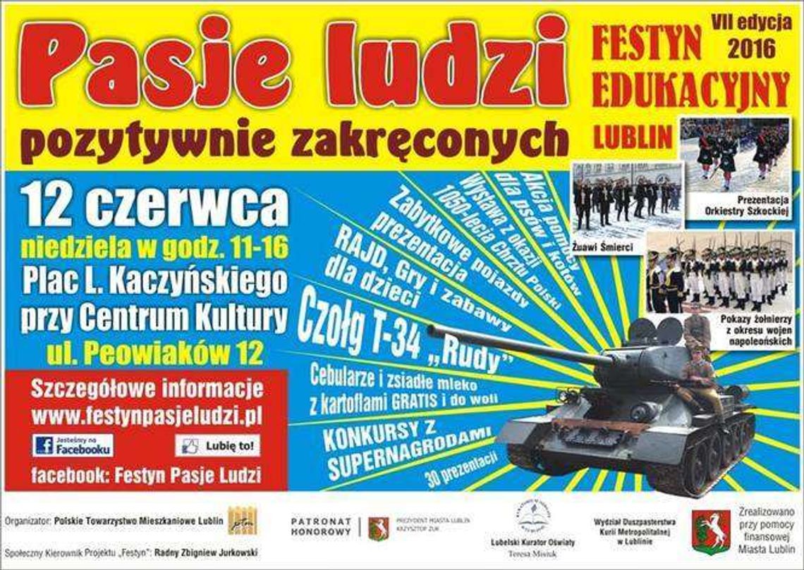 Festyn Pasje Ludzi Pozytywnie Zakręconych. Żołnierze, orkiestra i czołg (program)