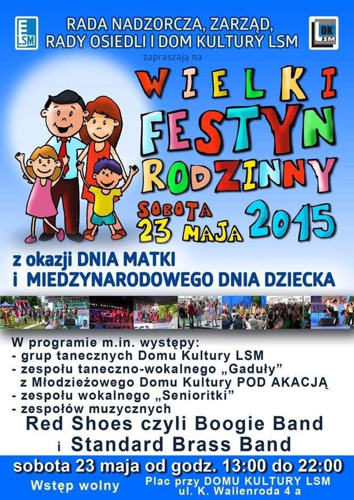 Festyn rodzinny na LSM. Dla mam i dzieci