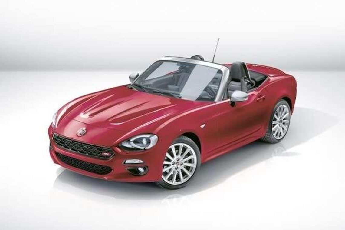 Fiat 124 spider. W oczekiwaniu na gorące lato Fiat 124 spider. W oczekiwaniu na gorące lato