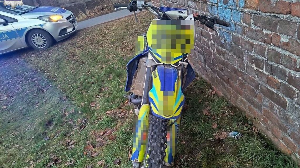 Fiknął kozła na motorze. Kierował z promilem Fiknął kozła na motorze. Kierował z promilem