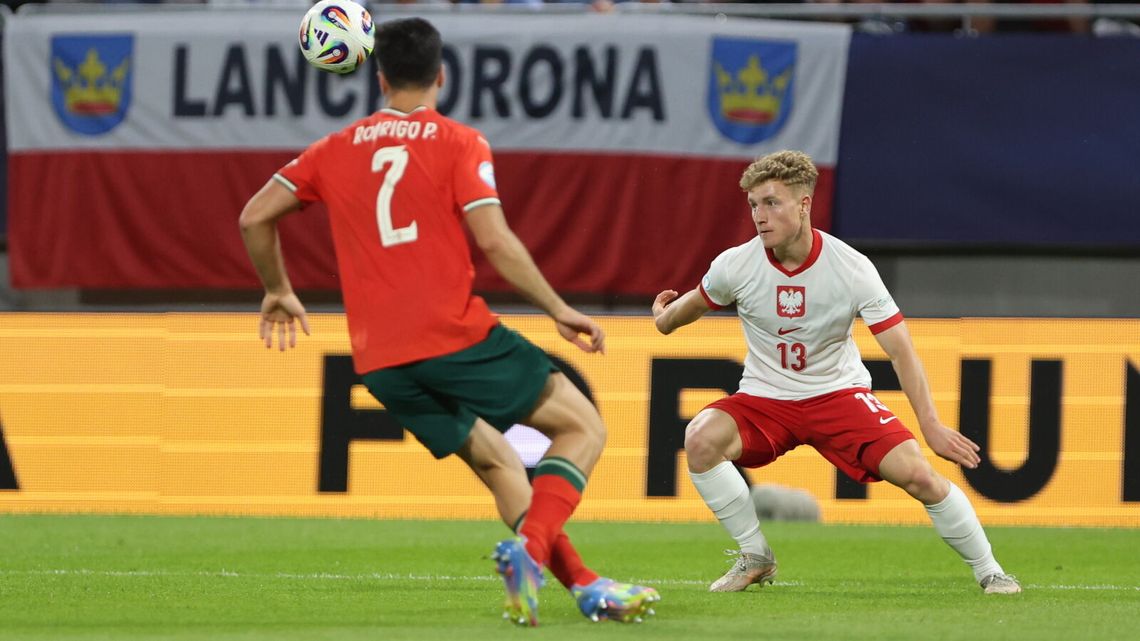 Filip Luberecki z Motoru Lublin zagrał na Euro U21, Polska rozbita przez Portugalię