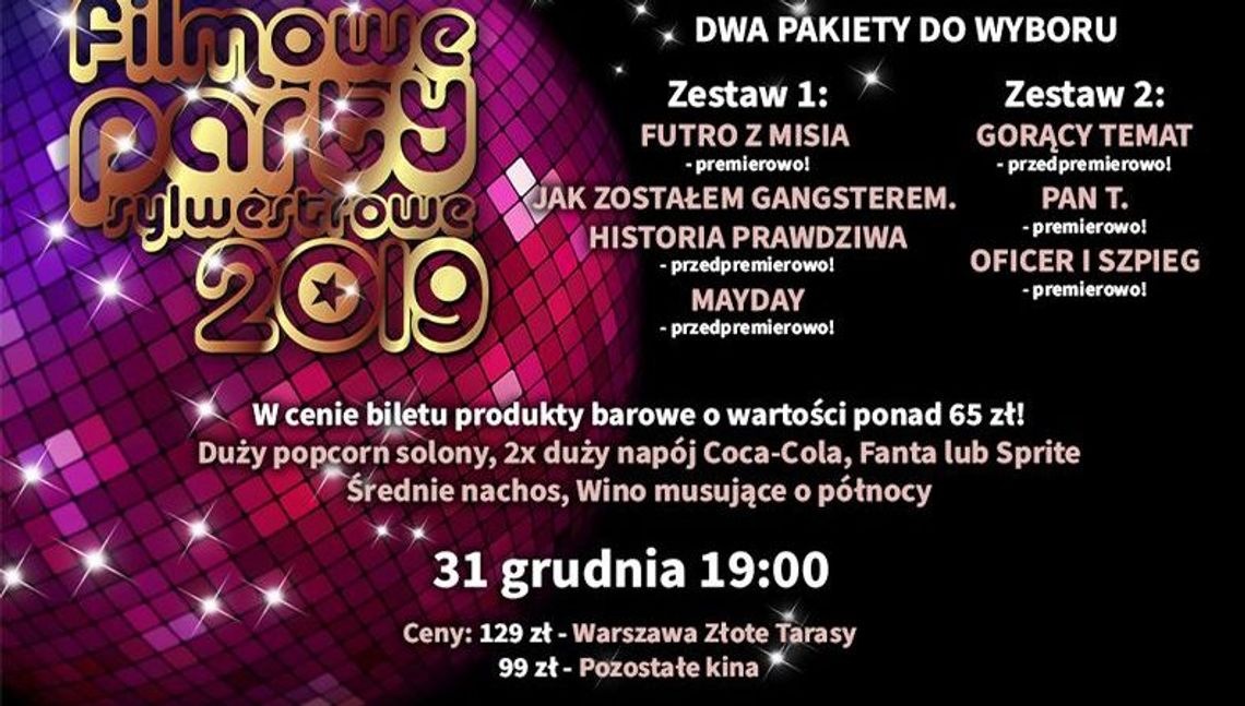 Filmowy Sylwester w Multikinie