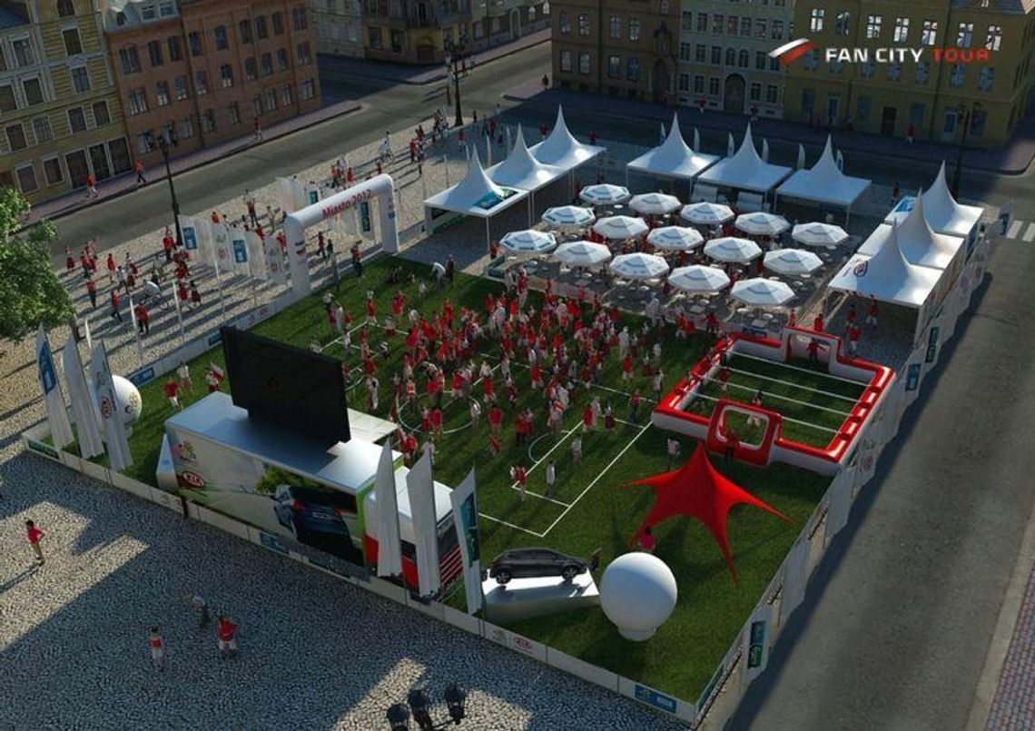 Finał Euro 2012 w Zamościu będzie można obejrzeć w Strefie Kibica