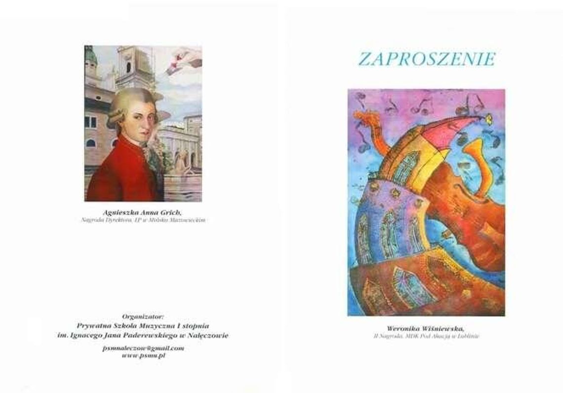 Finał konkursu "Moje inspiracje muzyczne" w Nałęczowie Finał konkursu "Moje inspiracje muzyczne" w Nałęczowie