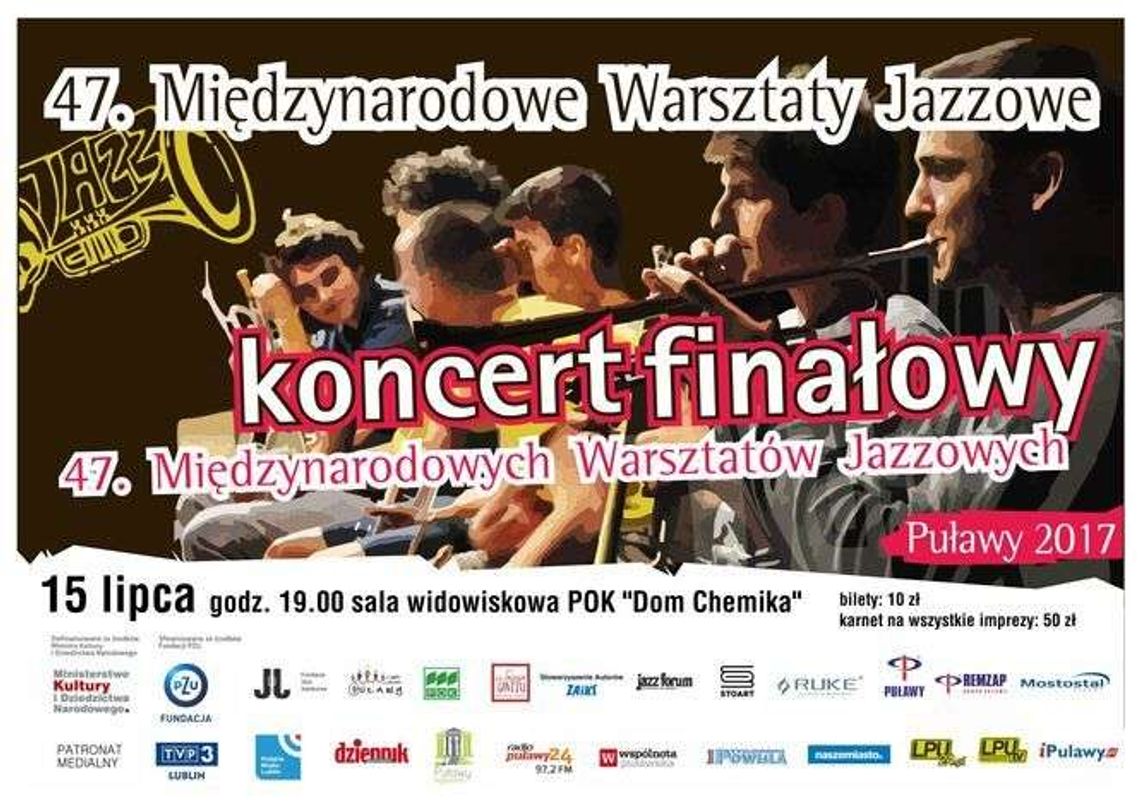 Finałowe koncerty Międzynarodowych Warsztatów Jazzowych w Puławach