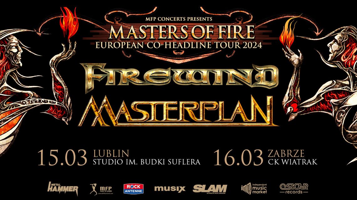 Firewind i Masterplan już w piątek w Radio Lublin 