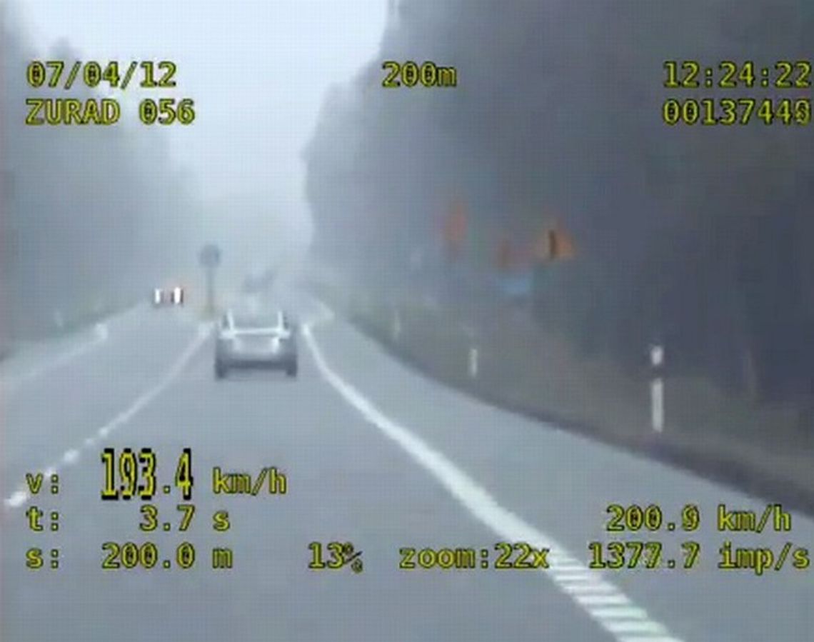 Firlej: Pirat drogowy jechał 200 km/h (wideo)