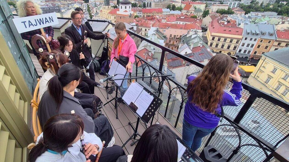 Folklor na wysokości – Tajwan i Ukraina spotykają się pod niebem Lublina