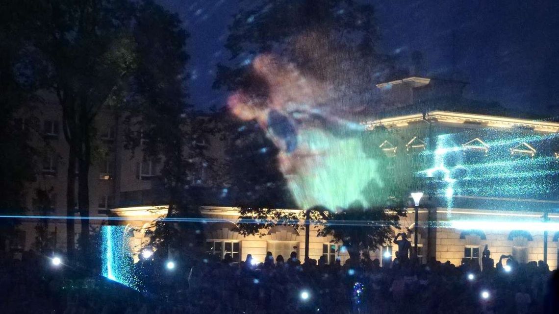 Fontanna na pl. Litewskim w Lublinie. Wrzesień 2018