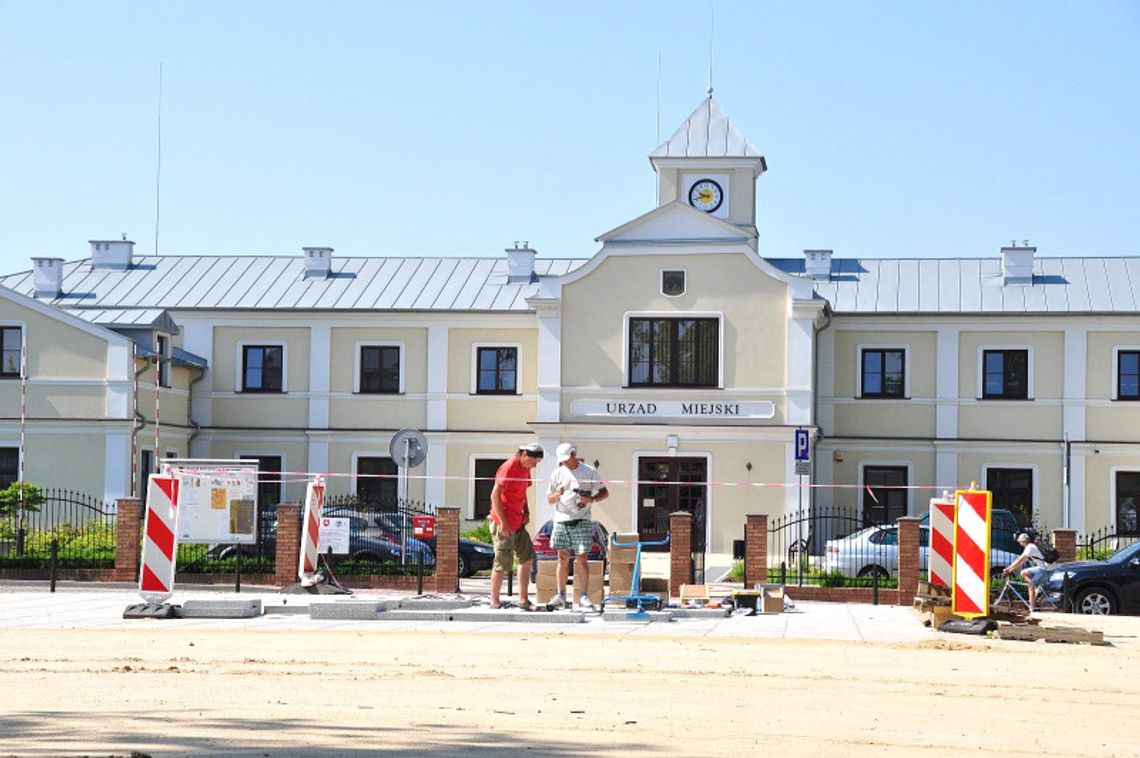 Fontanna w Łęcznej tryśnie lada dzień