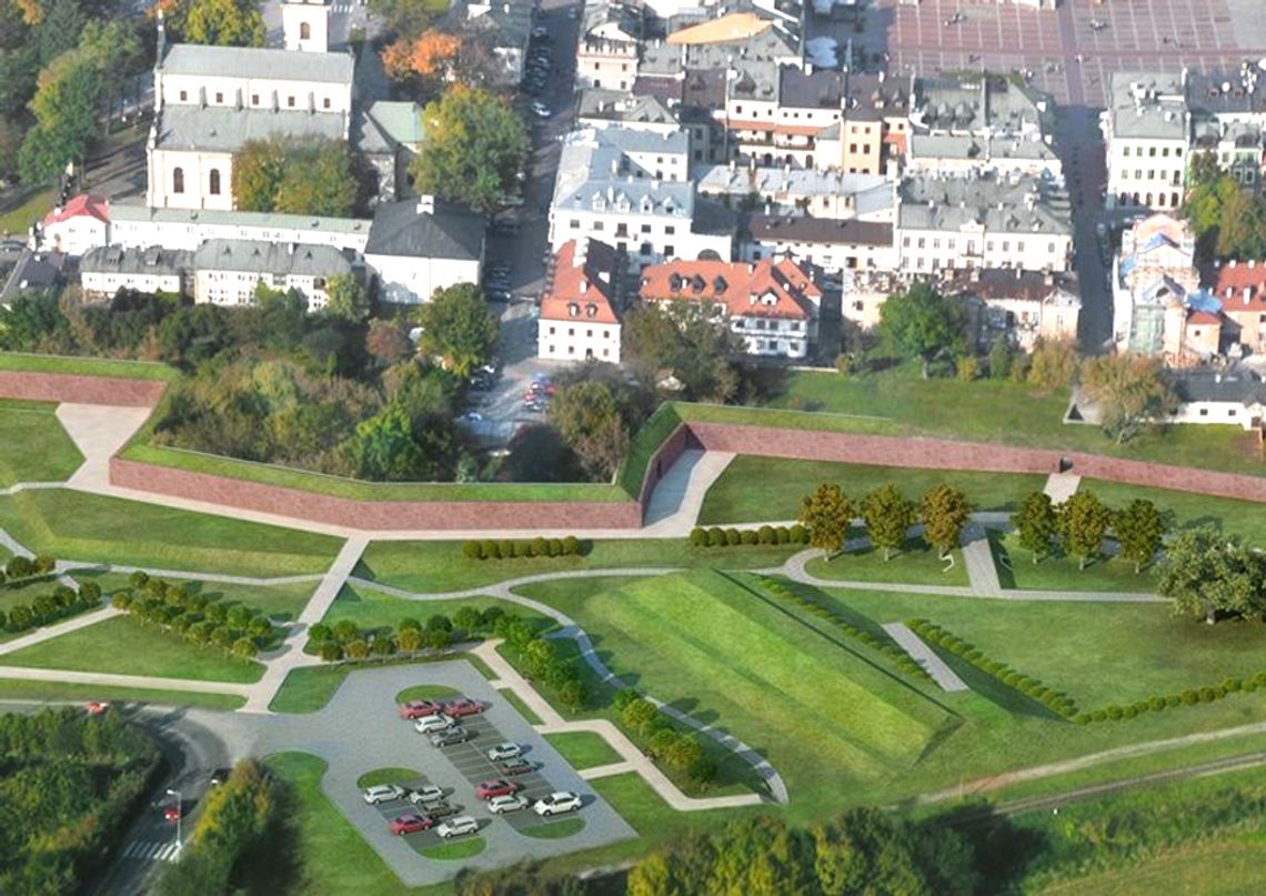 Fortyfikacje Twierdzy Zamość znowu w remoncie