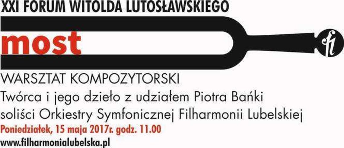 Forum Witolda Lutosławskiego: Koncert Piotra Bańki w Filharmonii Forum Witolda Lutosławskiego: Koncert Piotra Bańki w Filharmonii