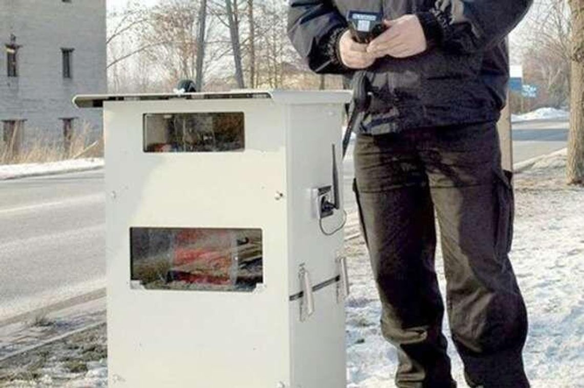 Fotoradar w Kraśniku na zastrzeżonej częstotliwości. Strażnicy: "Nie mamy zakazu"