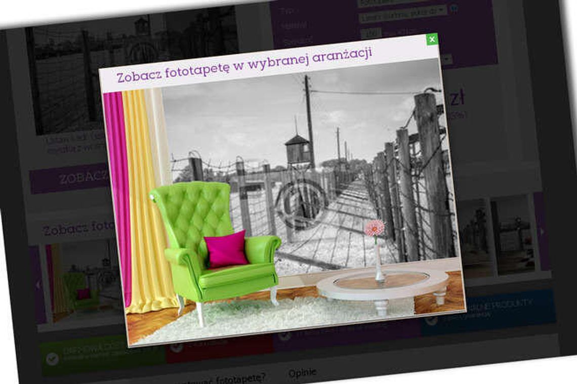 Fototapety z byłym obozem na Majdanku. Muzeum: naruszono prawo