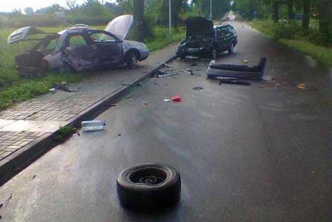 Franciszków: Wypadek z udziałem dwóch samochodów