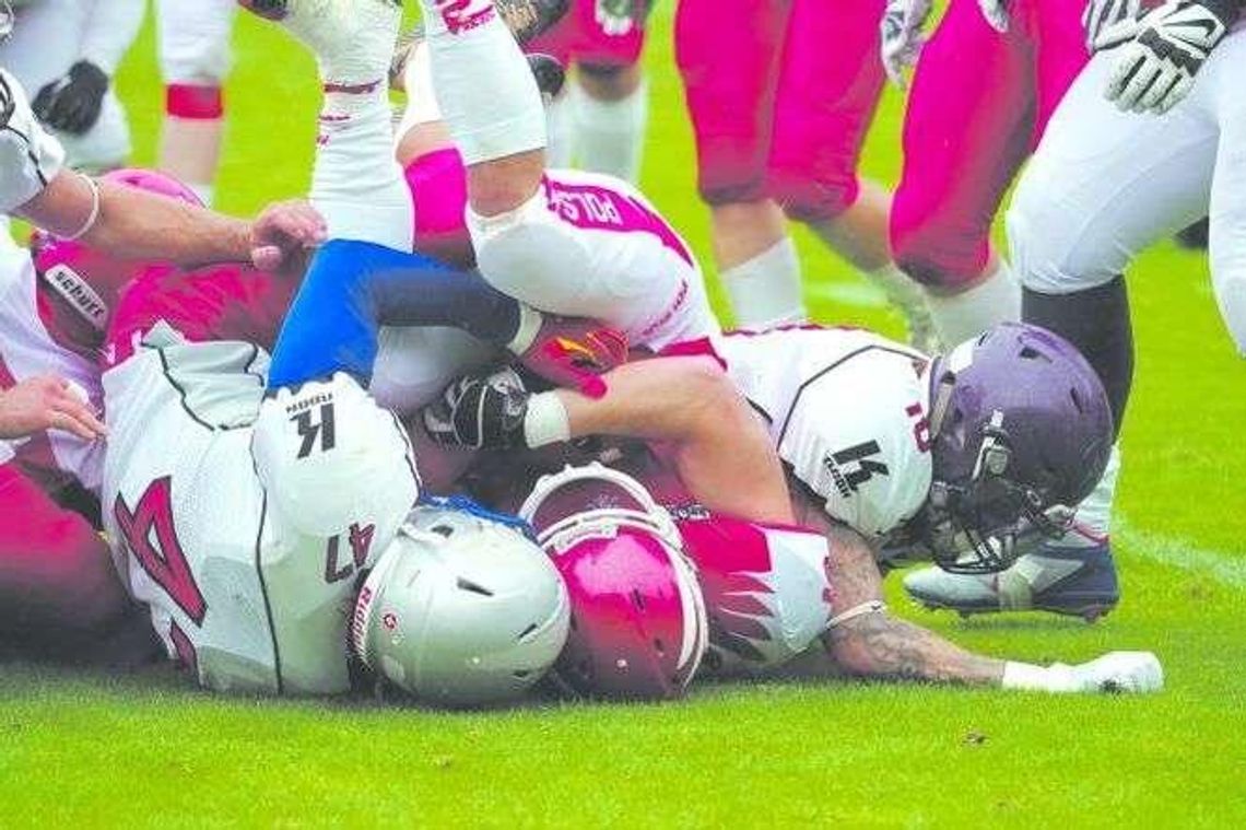 Futbol amerykański: Arena Lublin szczęśliwa dla Polaków, ale pusta (zdjęcia) Futbol amerykański: Arena Lublin szczęśliwa dla Polaków, ale pusta (zdjęcia)