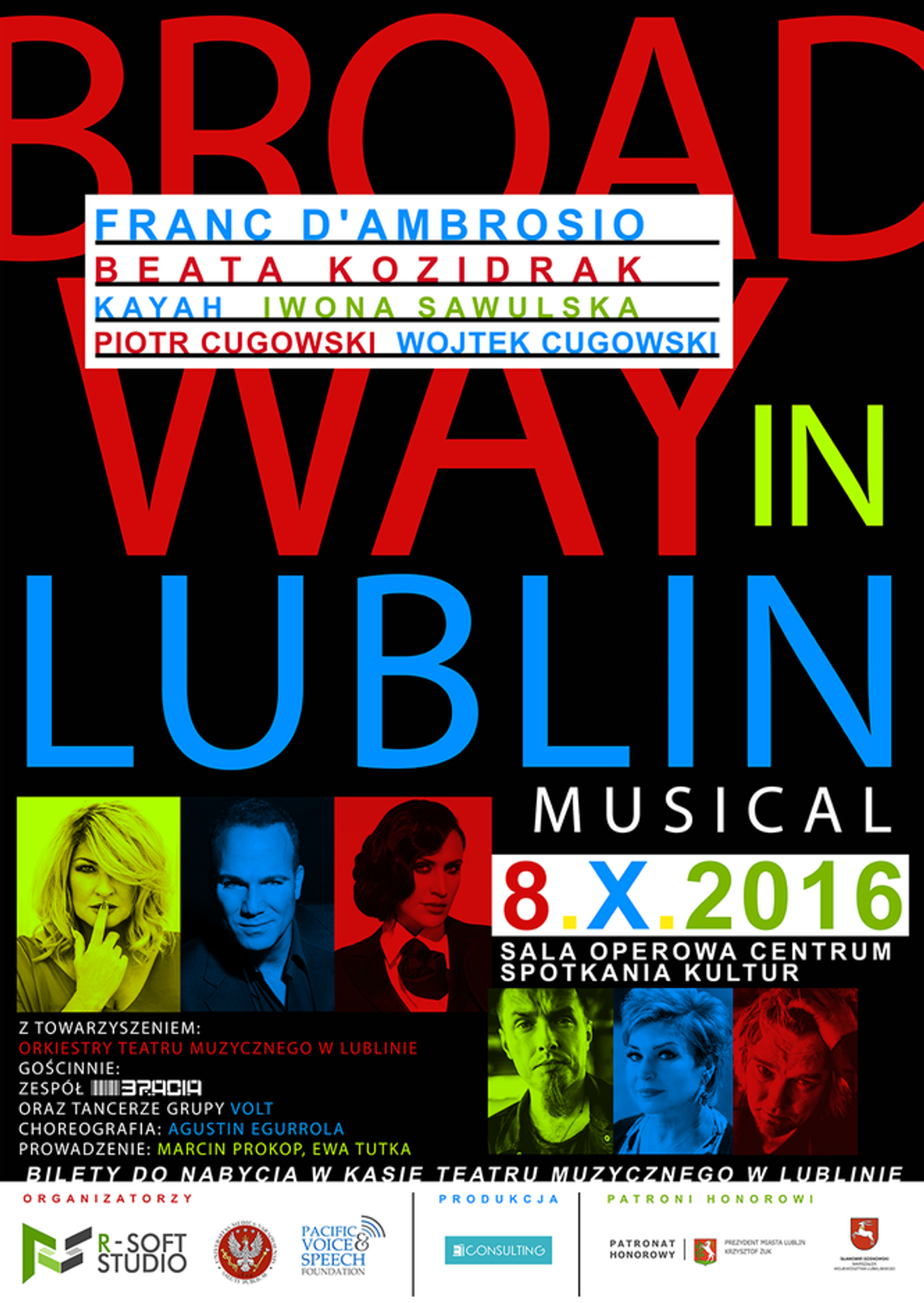 Gala "Brodway in Lublin": D'Ambrosio, Kozidrak, Kayah i Cugowscy Gala "Brodway in Lublin": D'Ambrosio, Kozidrak, Kayah i Cugowscy