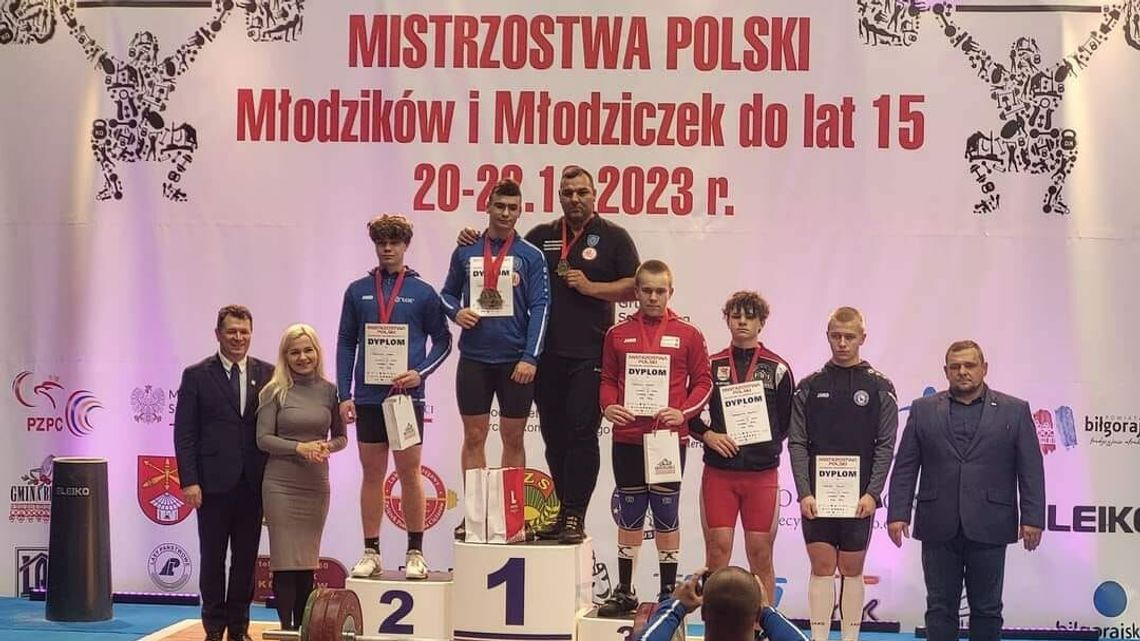 GCK Kobylany najlepsze w mistrzostwach polski w podnoszeniu ciężarów