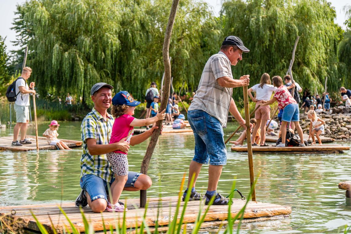 park rozrywki, tratwy