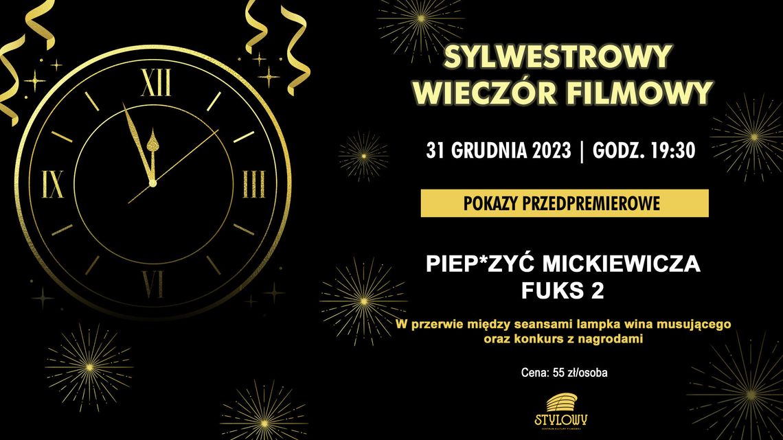 Gdzie spędzić Sylwestra? Kino zaprasza na seans z szampanem Gdzie spędzić Sylwestra? Kino zaprasza na seans z szampanem