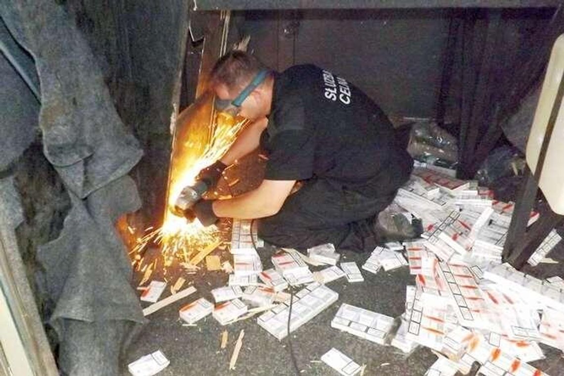 Gigantyczny przemyt w autokarze