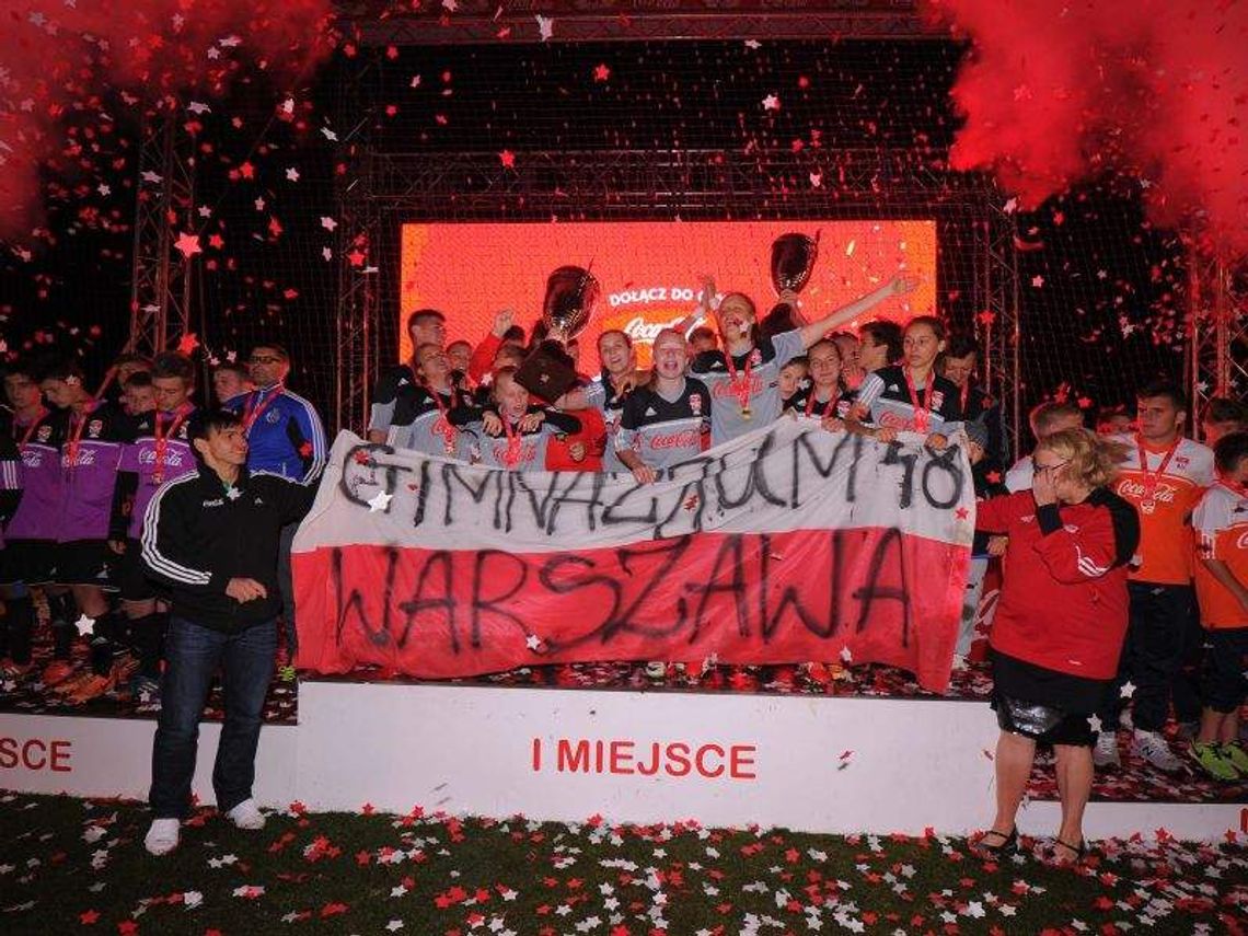 Gimnazjaliści z Warszawy zostali mistrzami Coca-Cola Cup 2014