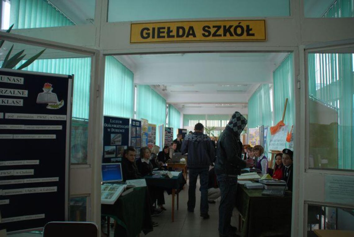 Gimnazjalisto, idź na giełdę szkół w Chełmie Gimnazjalisto, idź na giełdę szkół w Chełmie