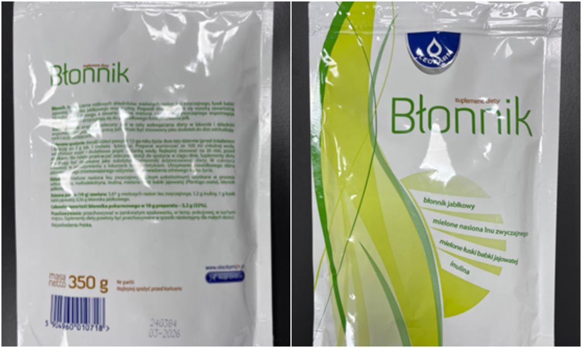 GIS ostrzega: w tym suplemencie jest salmonella GIS ostrzega: w tym suplemencie jest salmonella