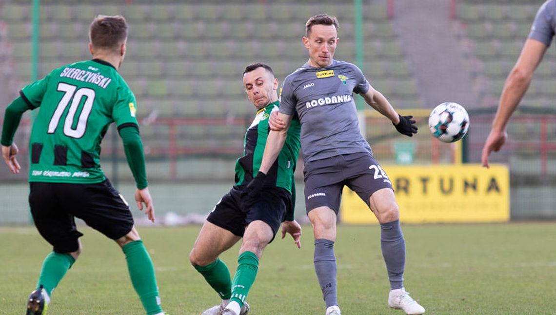 GKS Bełchatów - Górnik Łęczna 1:2. Dublet Wojciechowskiego na inaugurację rundy wiosennej 