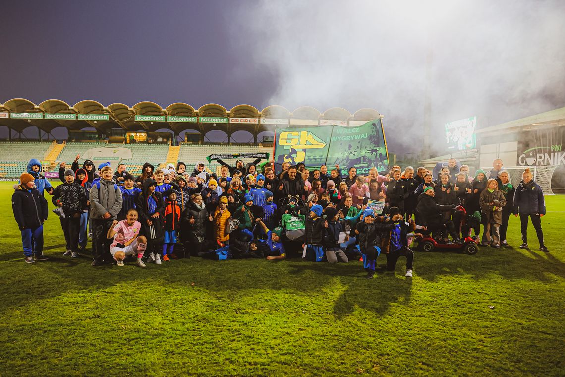 GKS Górnik Łęczna rzutem na taśmę pokonał Pogoń Dekpol Tczew