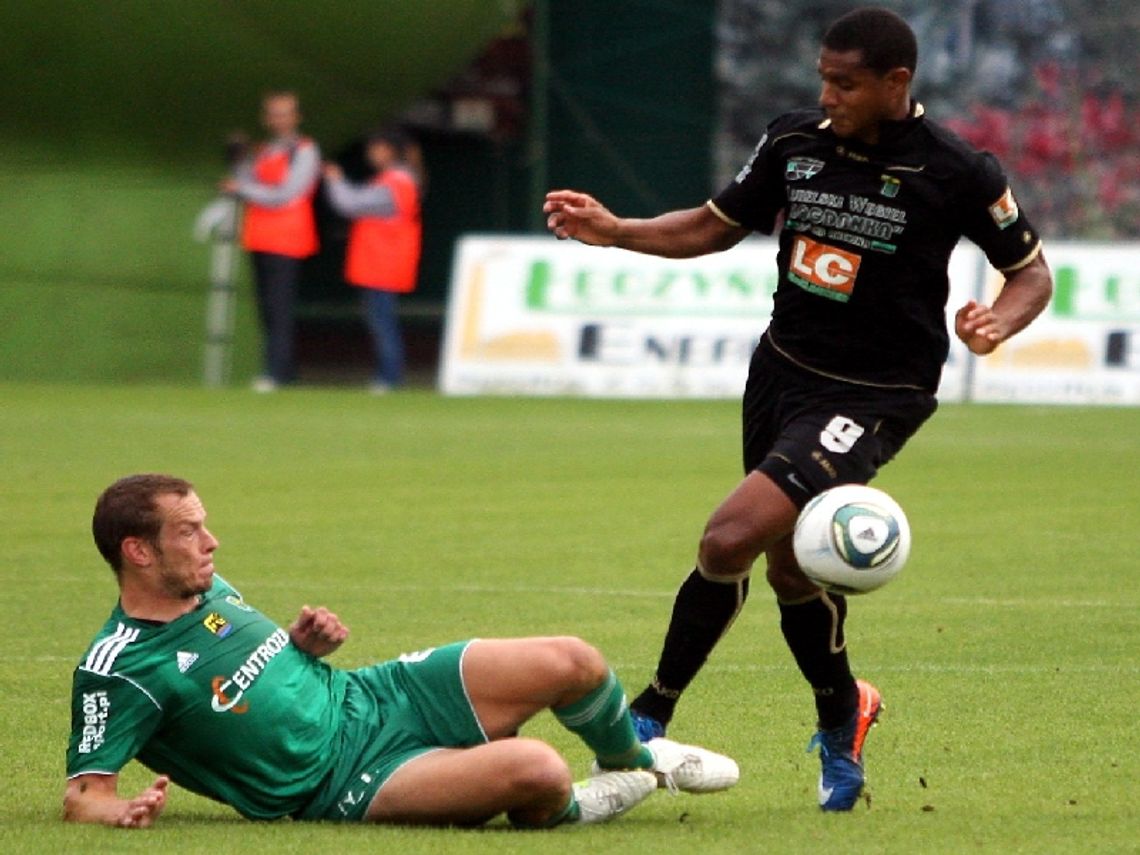 GKS Katowice - GKS Bogdanka 1:0, pierwsza porażka \"zielono-czarnych\"