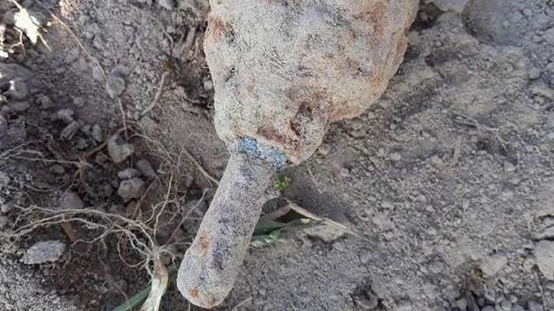 Glinnik: Kopał ziemniaki, znalazł granat [zdjęcia]