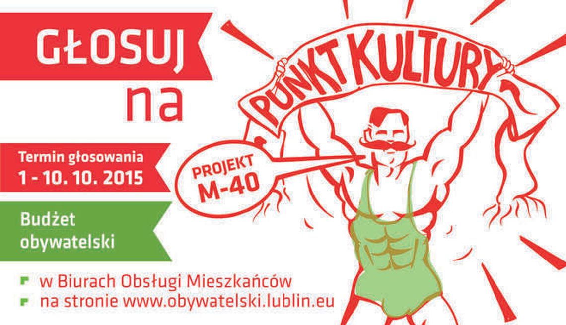 Głosuj na Punkt Kultury Głosuj na Punkt Kultury