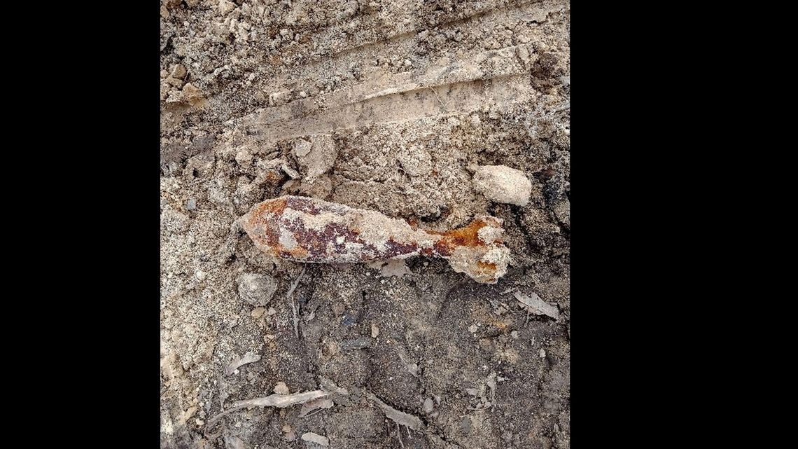 Gmina Janowiec: Podczas budowy trafili na niewybuch Gmina Janowiec: Podczas budowy trafili na niewybuch