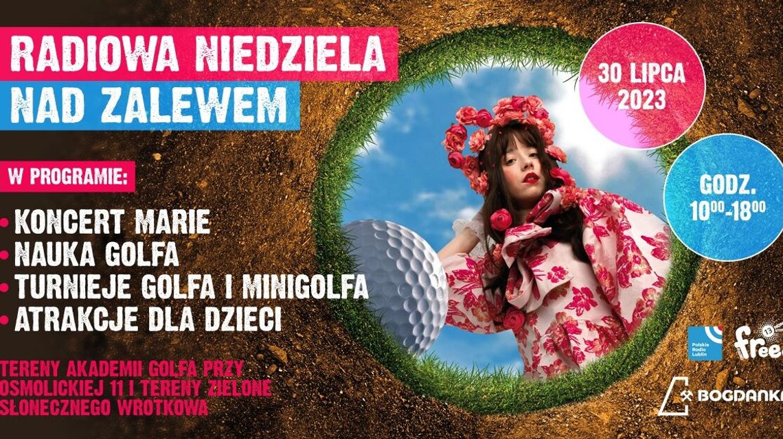 Golf nad zalewem. Zaśpiewa Marie